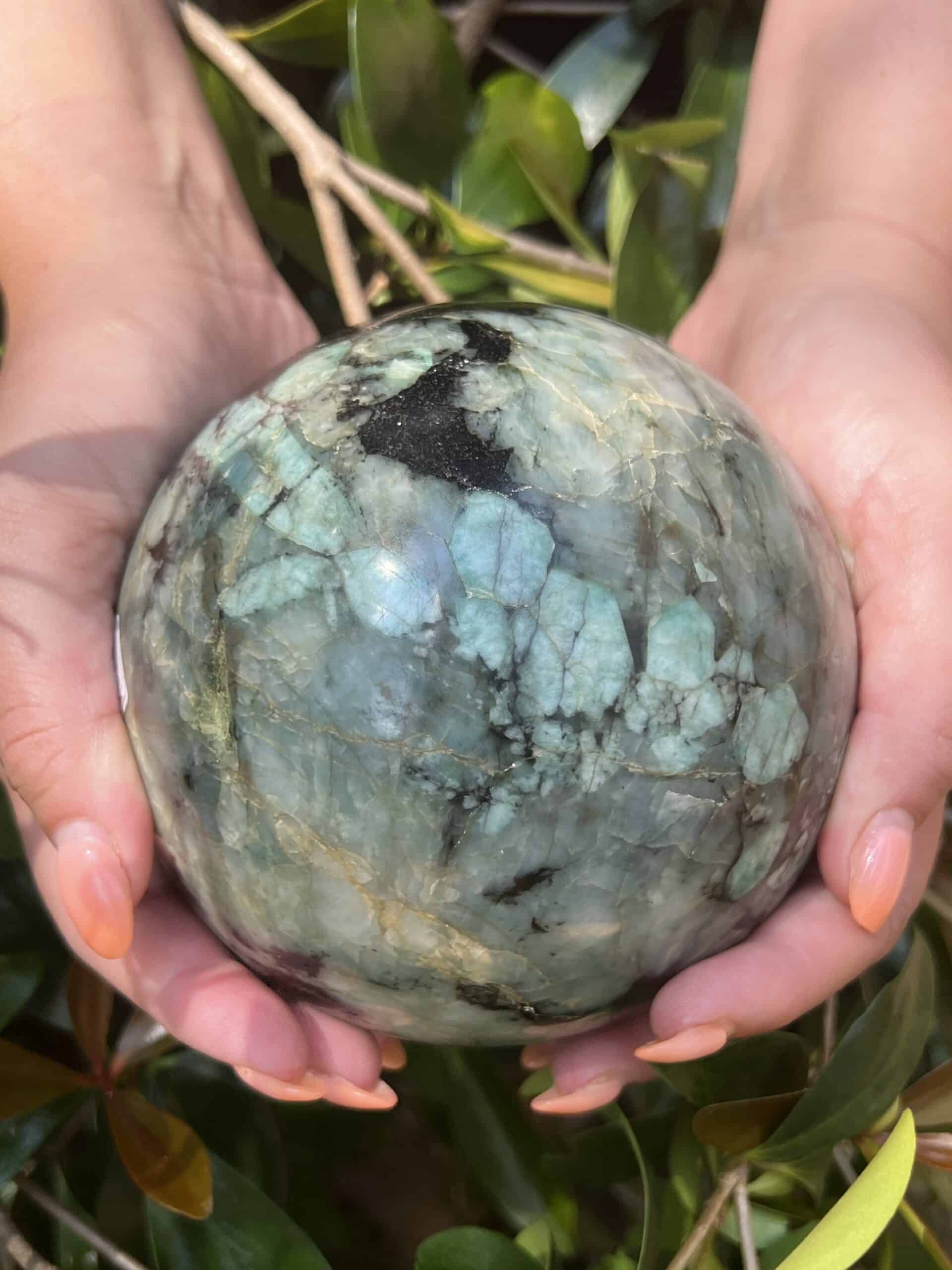 XL Emerald Sphere (Brazil) Extremely RARE (Old Stock)