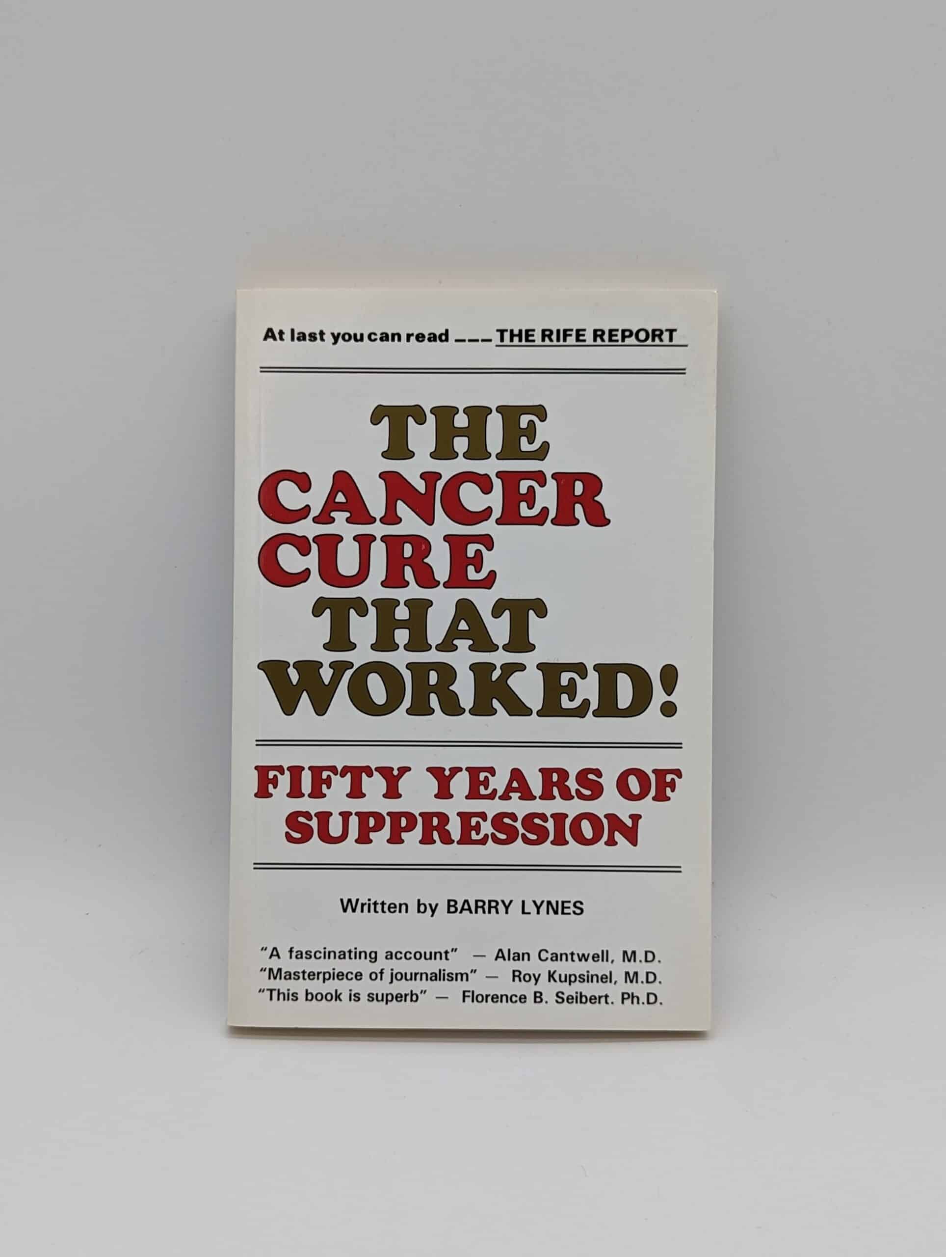"The Cancer Cure that Worked! Fifty Years of Suppression" by Barry Lynes - Soul Centered
