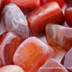 Fire Agate Tumbled
