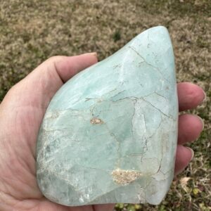 Aquamarine Free Form Polished Shape AQPS1 Old Stock