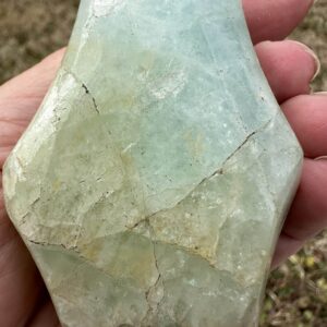 Aquamarine Free Form Polished Shape AQPS3 Old Stock