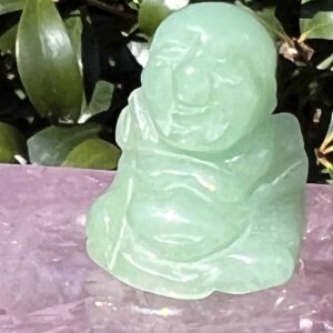 Aventurine small stone Buddha statue