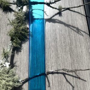 Glass Incense Burner: Turquoise