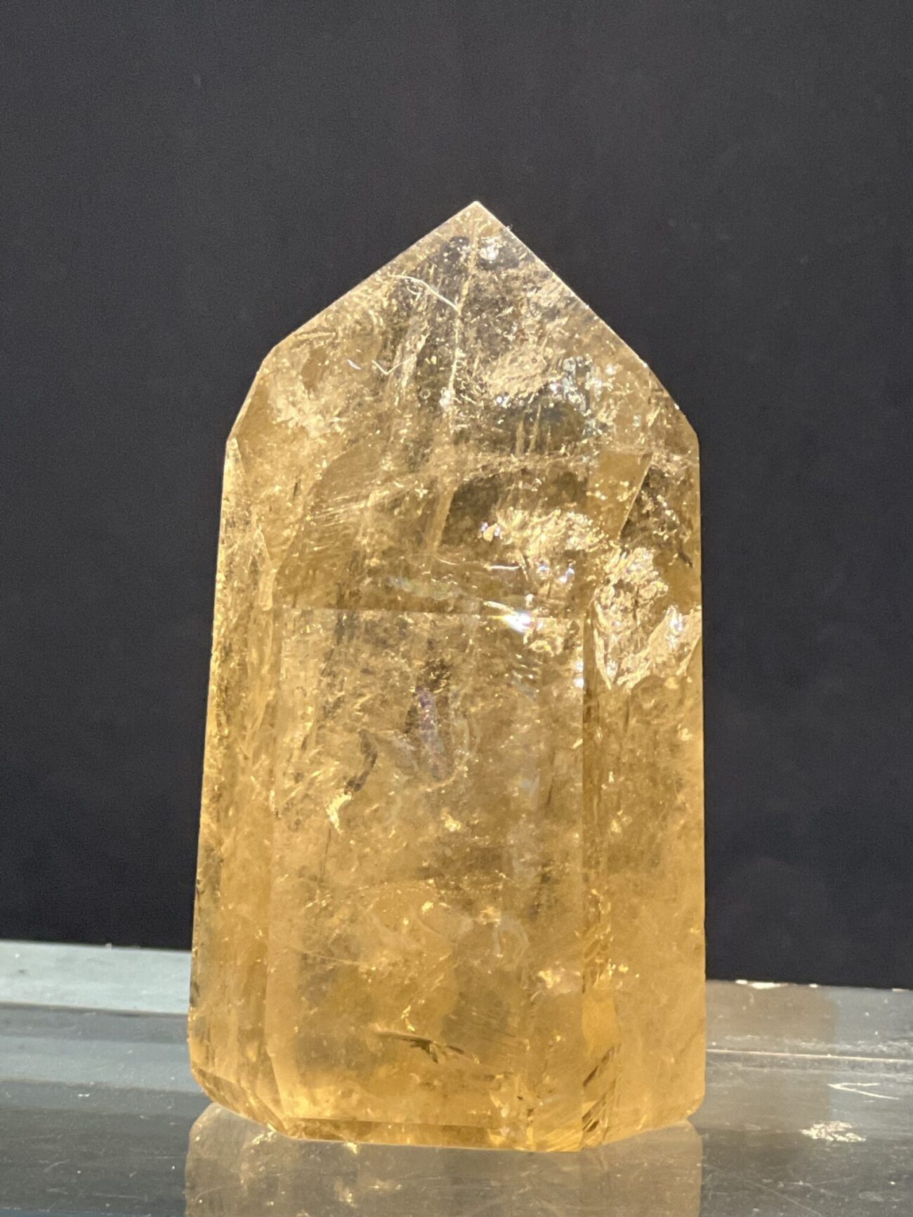 Channeling Citrine Point Brazil NCP13