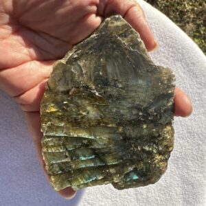 Labradorite Slab, Flash Crystal, Intuition, Protection, Energy Balance LHPS01