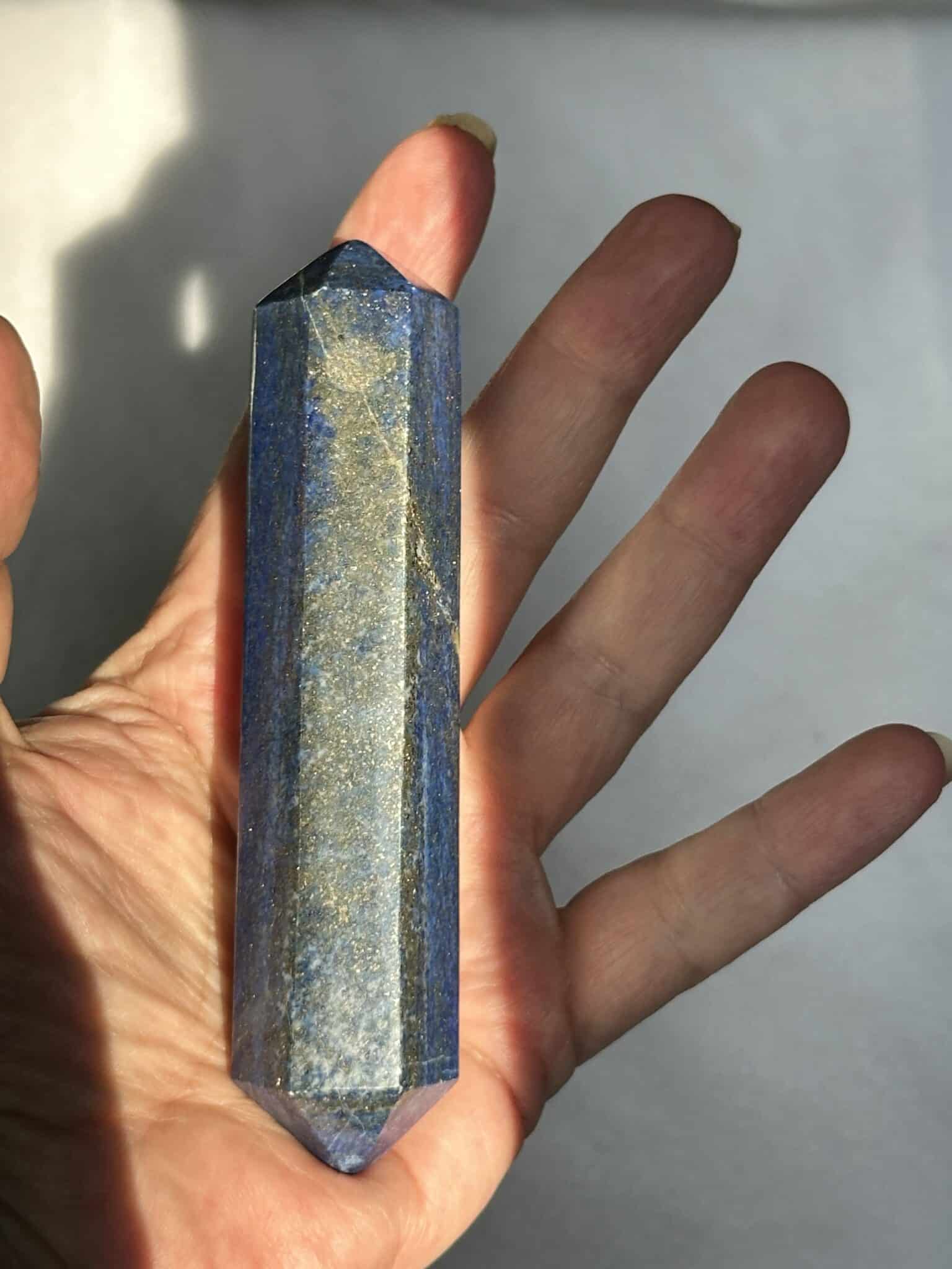 Lapis Lazuli Double Terminated Point LLDTP06 (Old Stock)