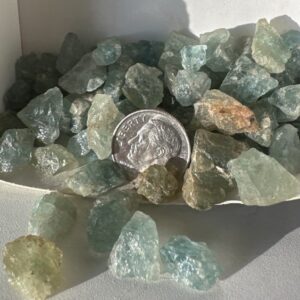 Rough Aquamarine Gemmy Himalayas RARE Old Stock