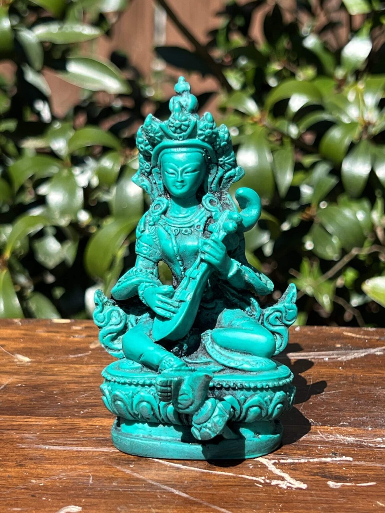Green Tara Statue