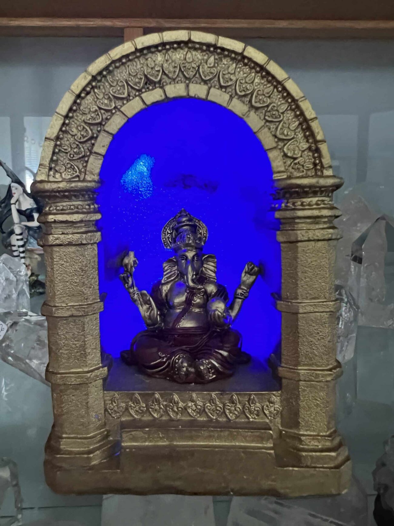 Ganesh Light Up Altar Statue