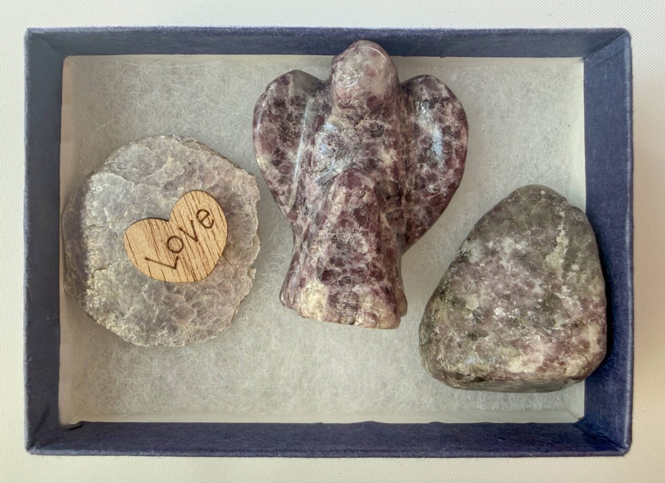 LEPIDOLITE ANGEL BLESSING KIT