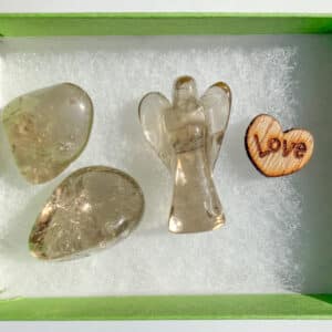 SMOKY QUARTZ ANGEL BLESSINGS KIT