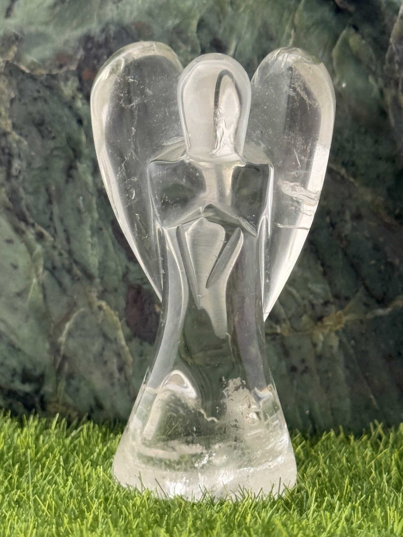 BRAZILIAN CLEAR QUARTZ ANGEL CQANG8