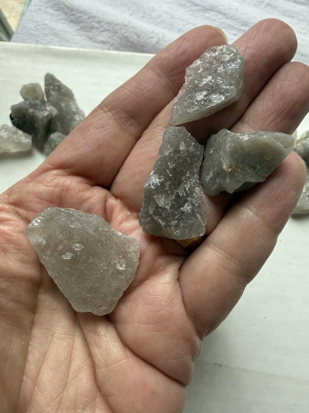 Light Smoky Quartz Rough Grounding Protection Crystal