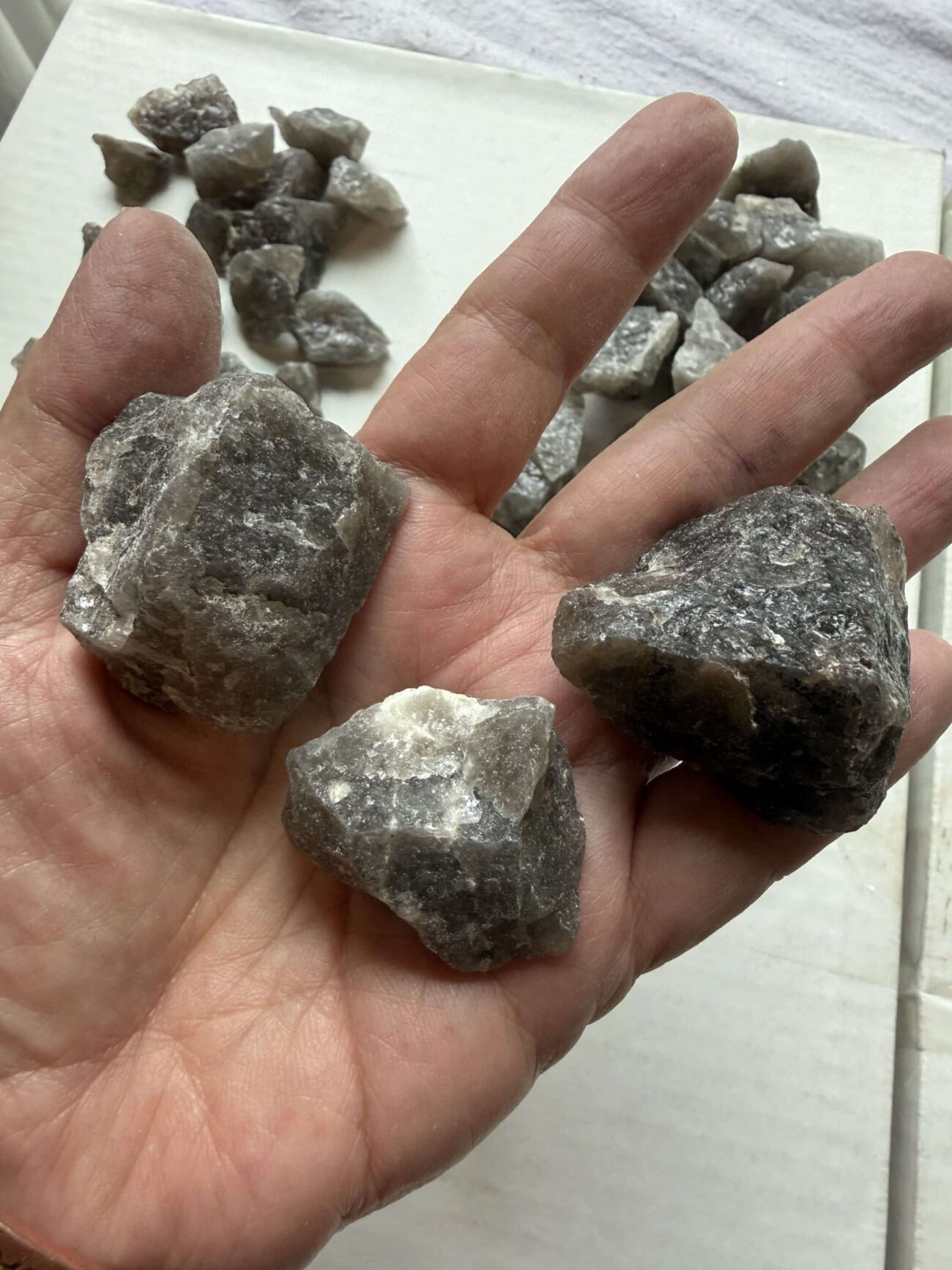 Dark Smoky Quartz Rough Grounding Protection Crystal
