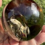 Smoky Quartz Rainbow Sphere (Brazil)
