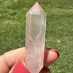 Rose Quartz double terminated points