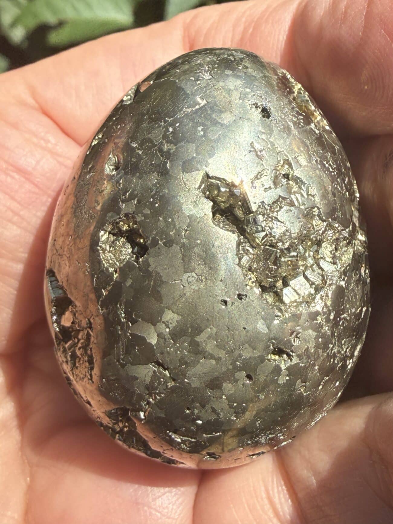 Pyrite Egg