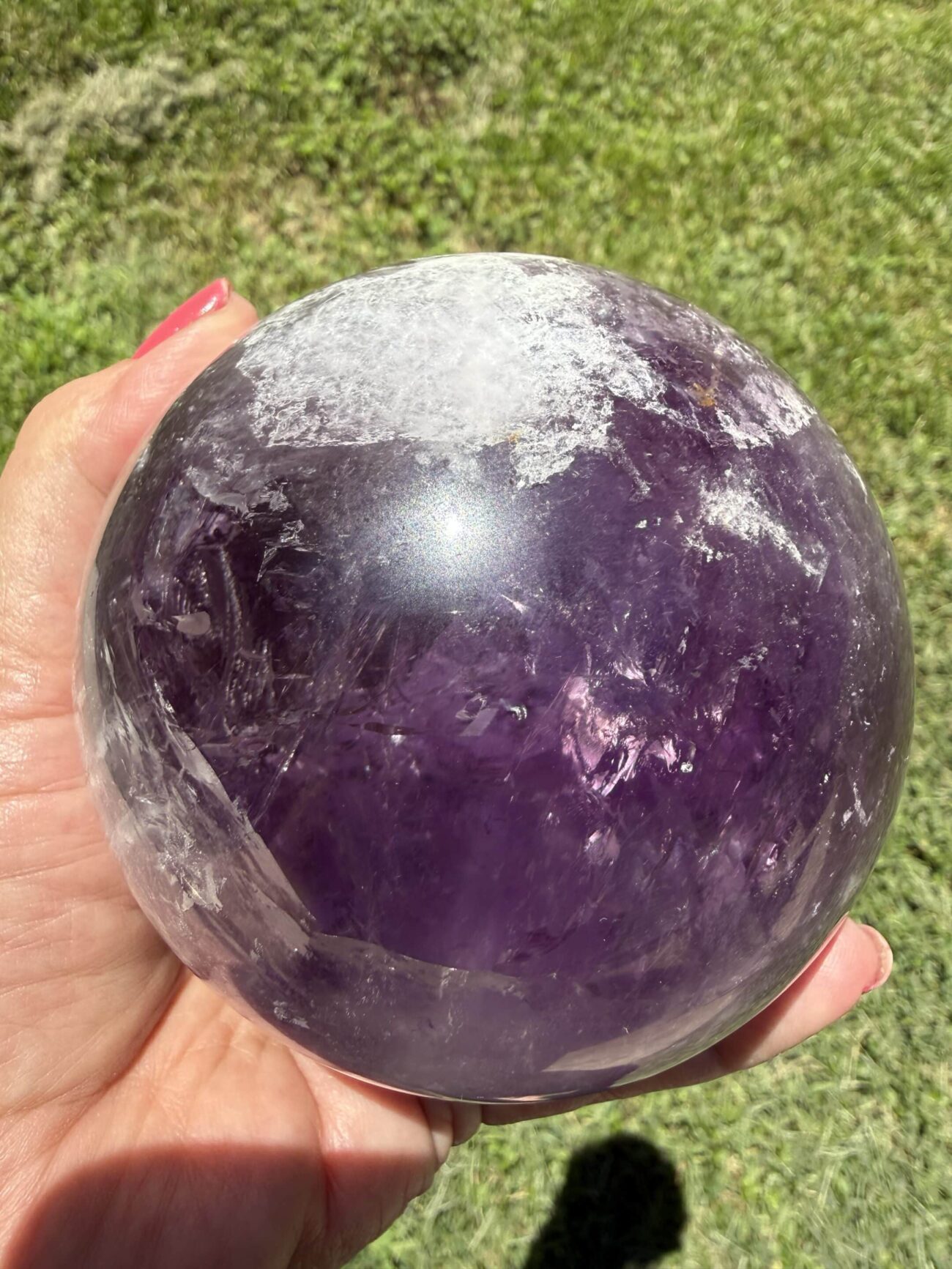 Rainbow Amethyst Sphere Brazil